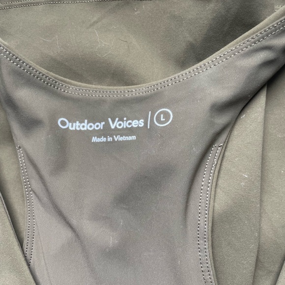 Outdoor Voices Dark Olive Volly dress - Picture 4 of 5